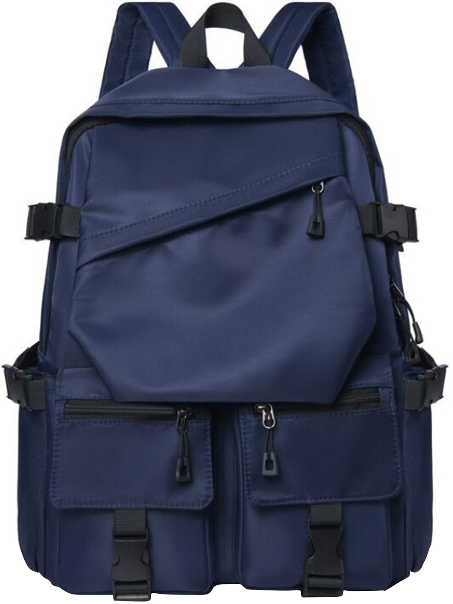 Рюкзак Multibrand, размер Единый школа, цвет разноцветный MRB/39b-blue - фото 1