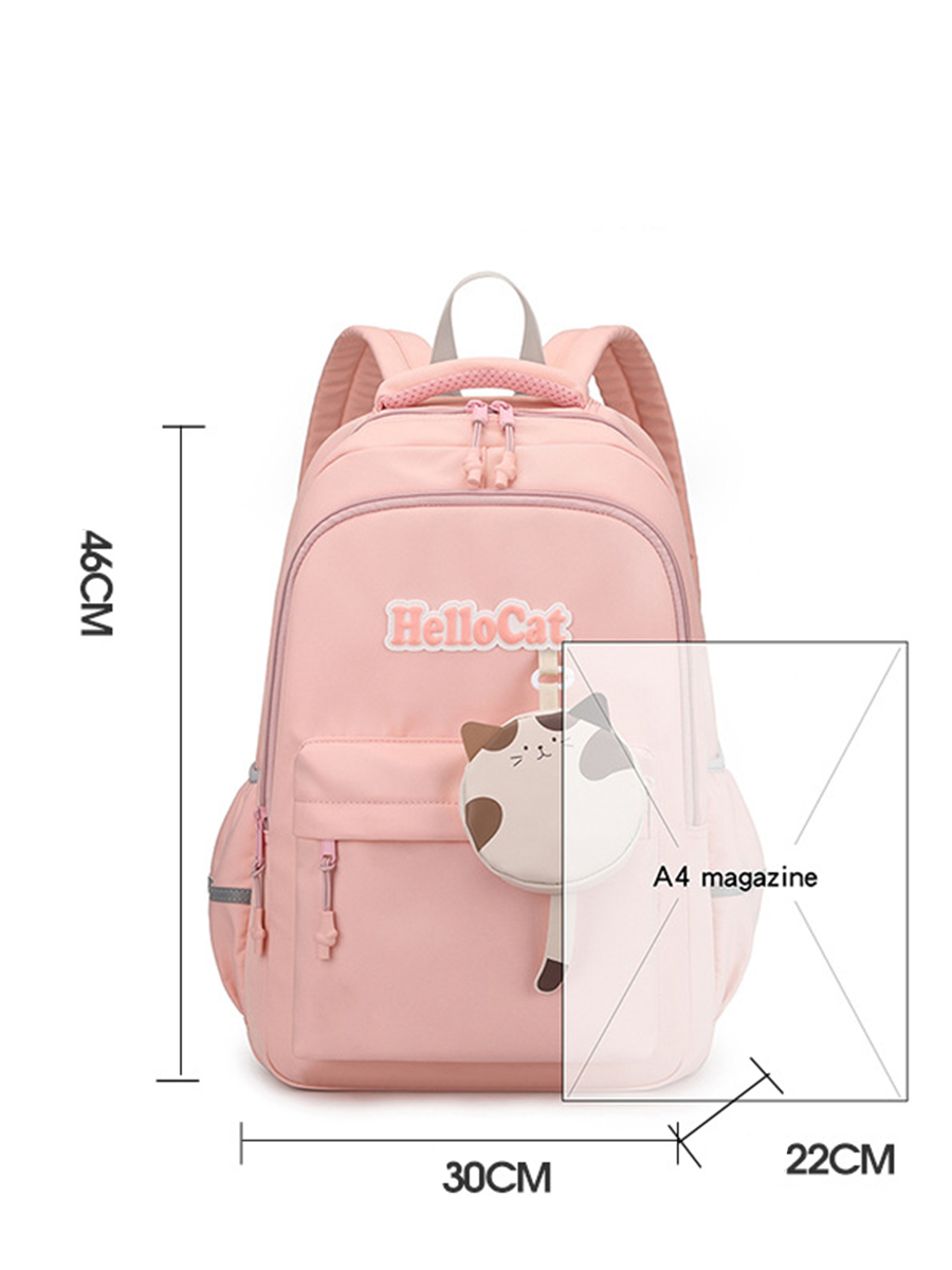Рюкзак Multibrand, размер Единый школа, цвет розовый XYF1359-pink - фото 6