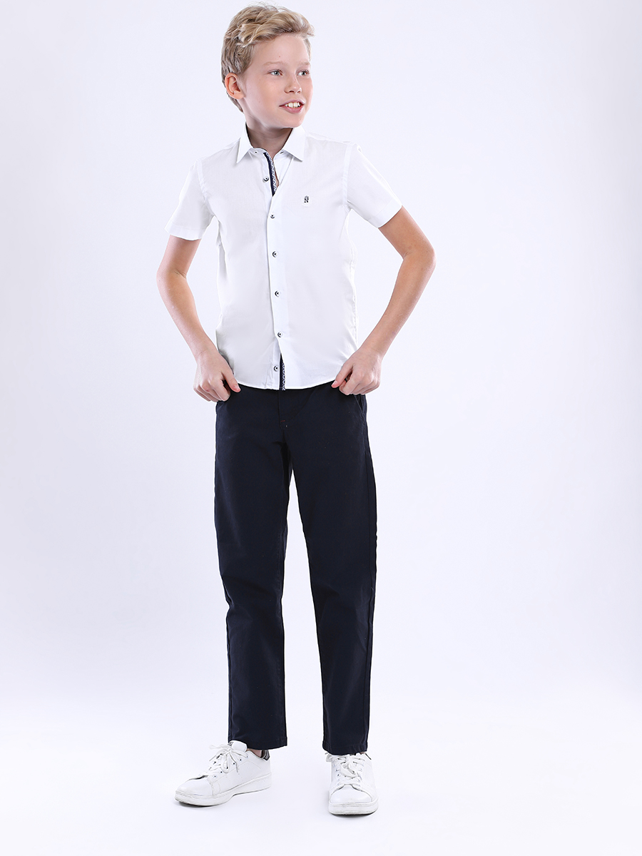 Рубашка Noble People, размер Array, цвет белый 19003-377CEY/22 - фото 5