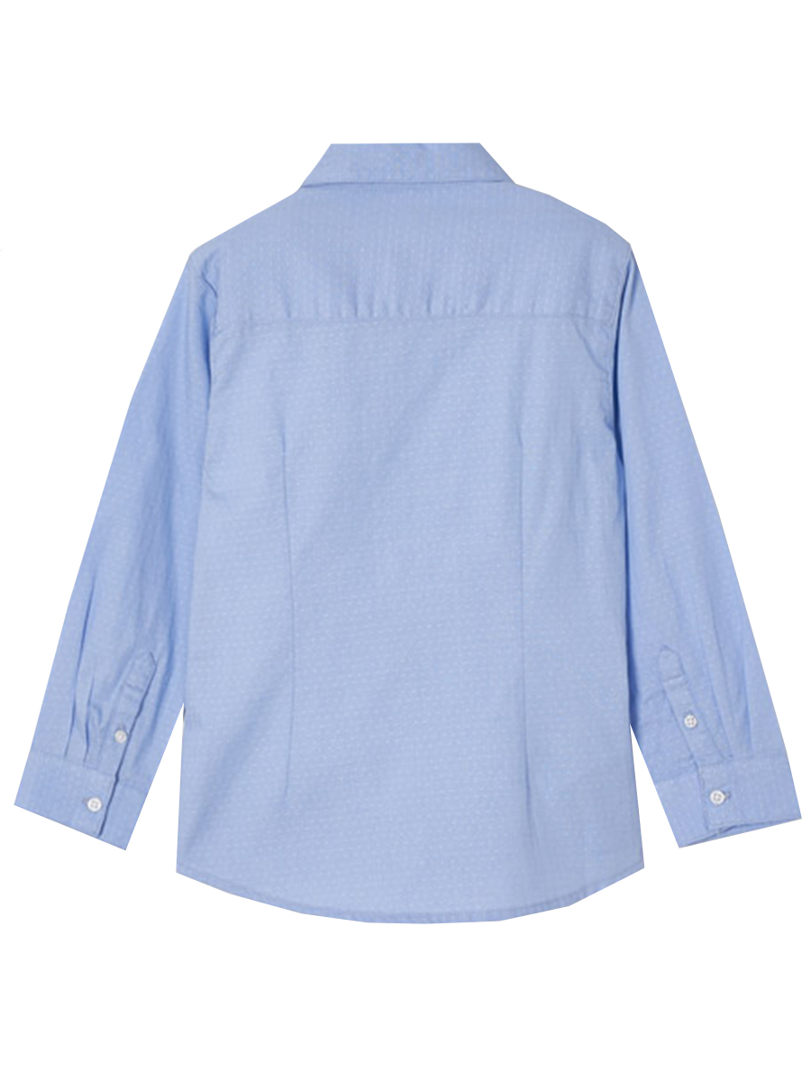 Рубашка Mayoral, размер 7, цвет голубой 4.184/59 - фото 5