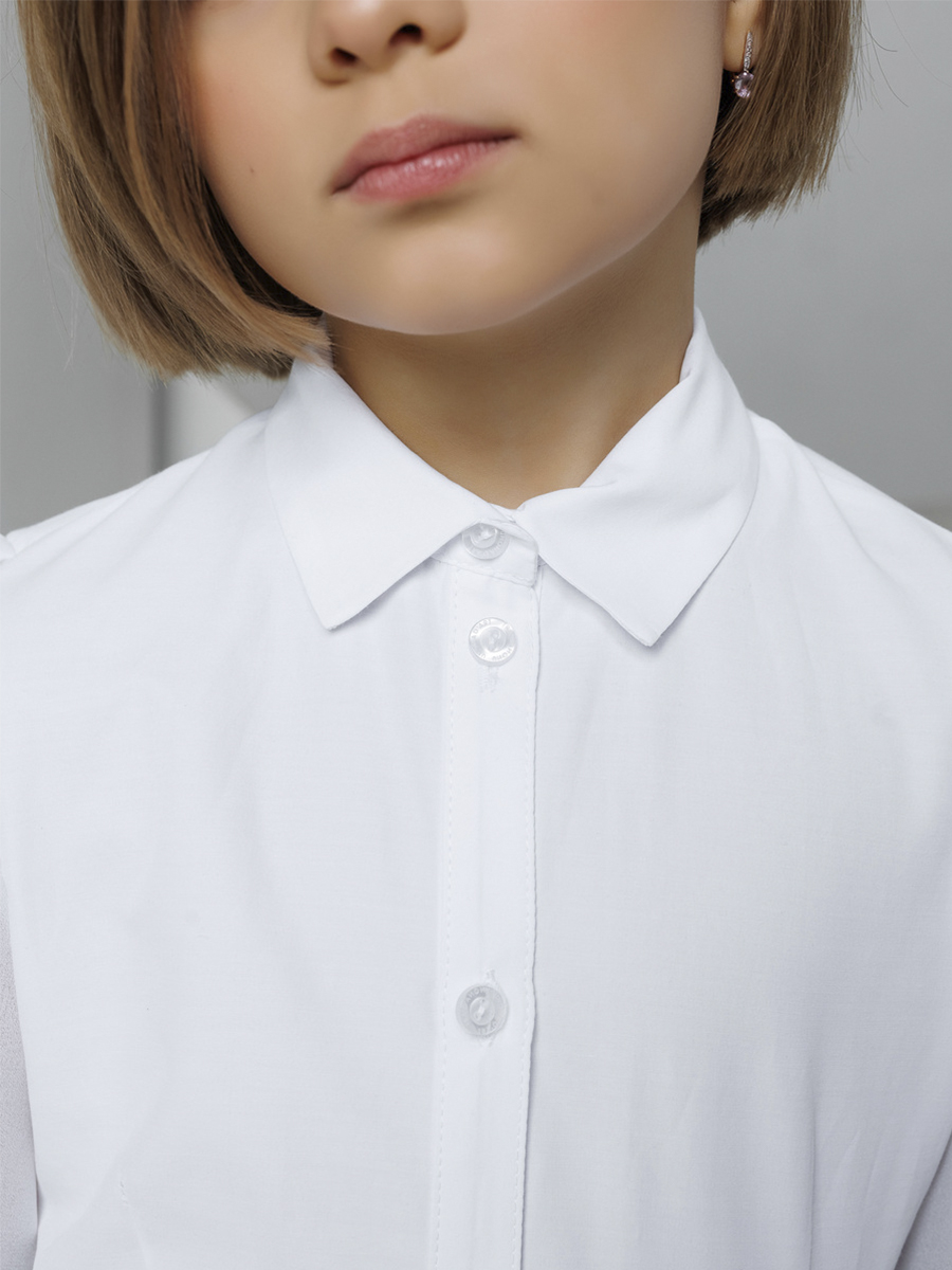 Блузка UNONA DART, размер 8, цвет белый 6011-5 - фото 3