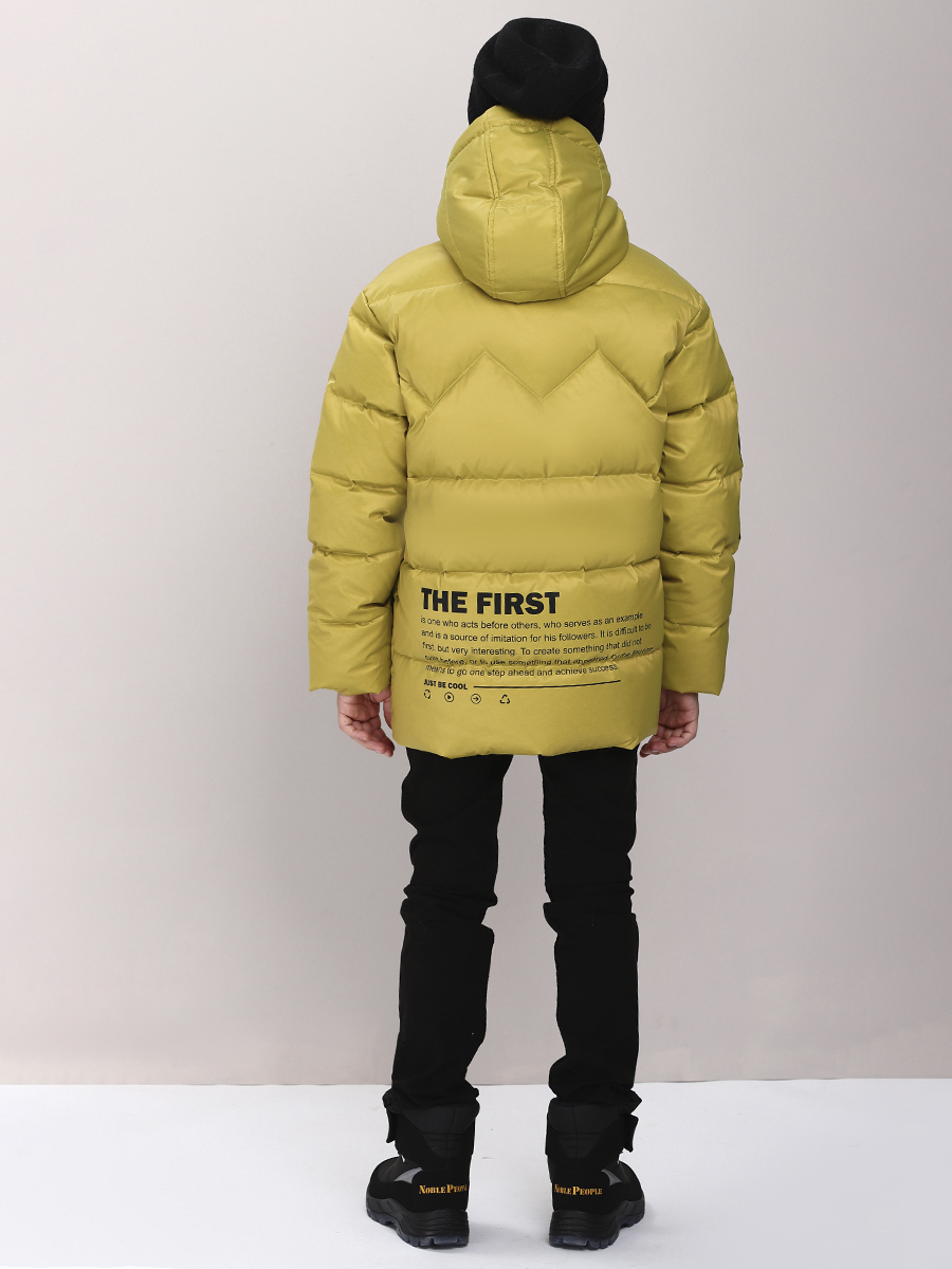 Куртка Noble People, размер 8, цвет желтый 18607-570-36 - фото 5