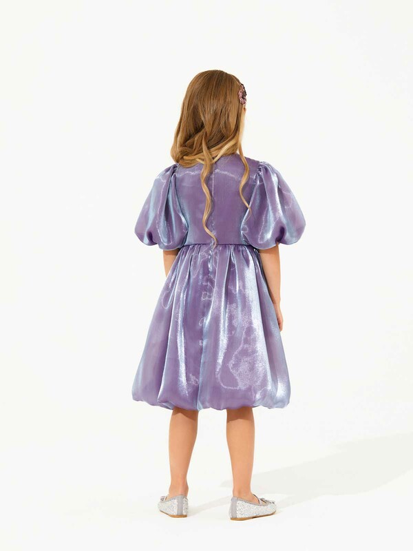 Платье Смена, размер 5, цвет фиолетовый 23584 - фото 2