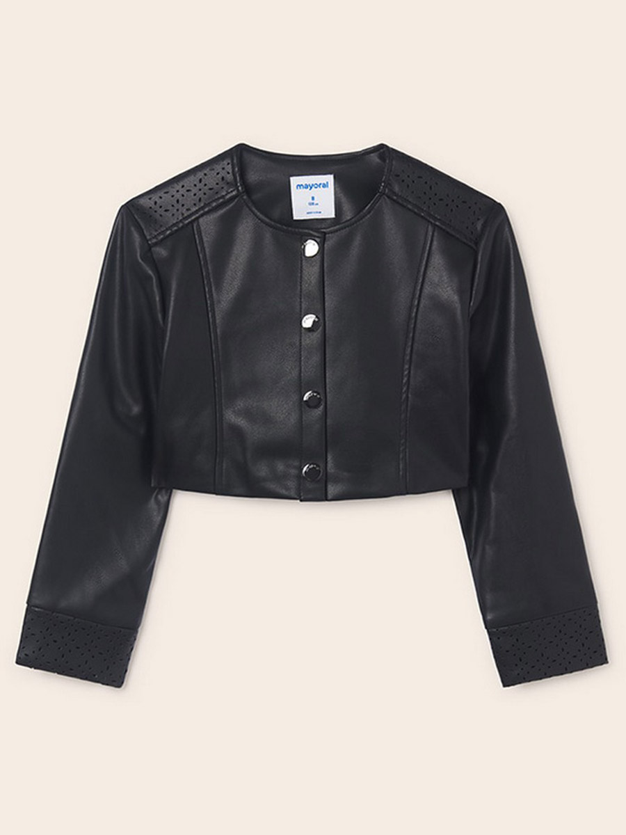 Куртка Mayoral, размер 16, цвет черный 6.432/51 - фото 2