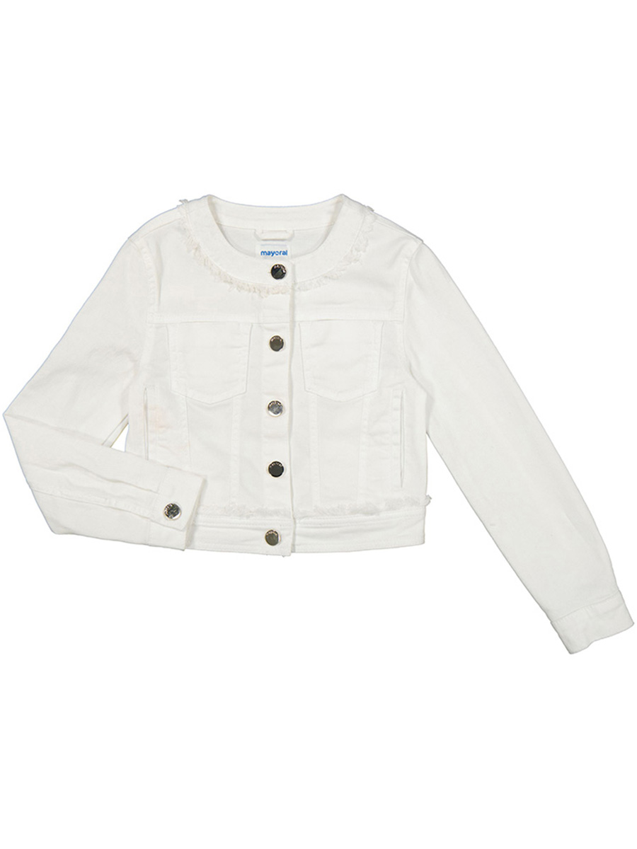 Куртка Mayoral, размер 10, цвет белый 6.433/55 - фото 7