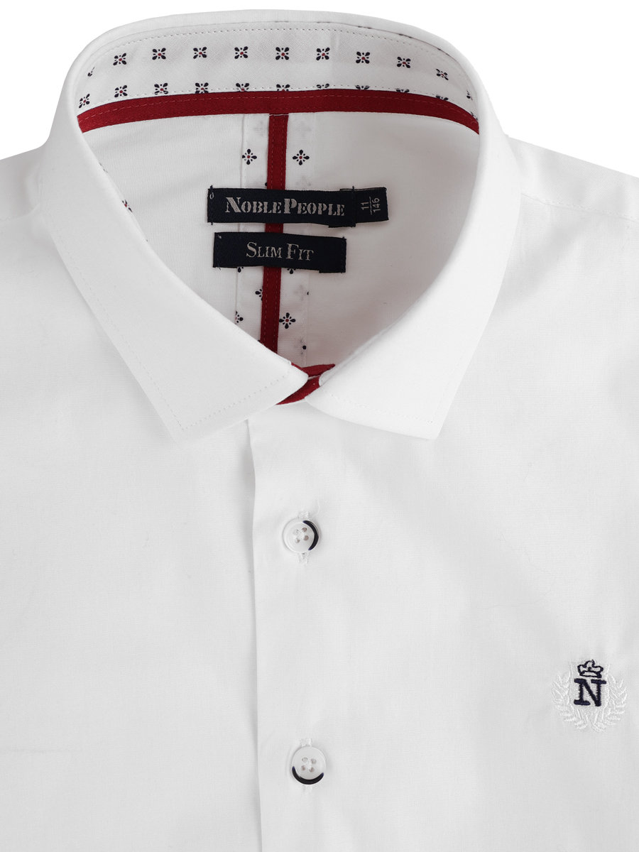 Рубашка Noble People, размер Array, цвет белый 19003-376CEY/22 - фото 6
