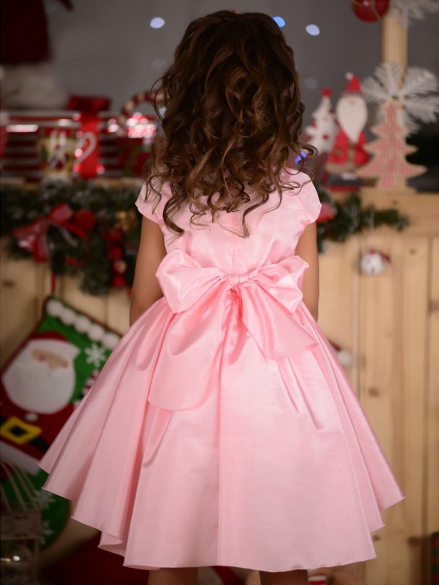 Платье Lila Style, размер 122, цвет розовый Лулу - фото 2