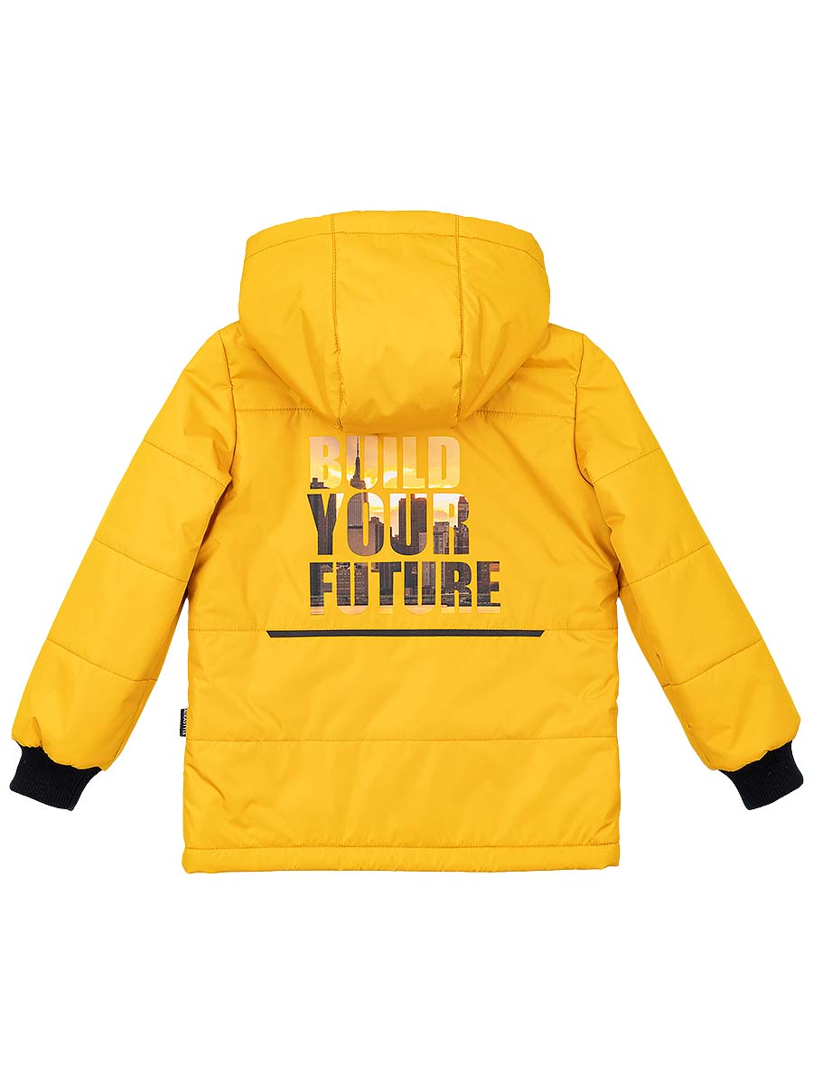 Куртка Nikastyle, размер 110 (56), цвет желтый 4м3722 - фото 7
