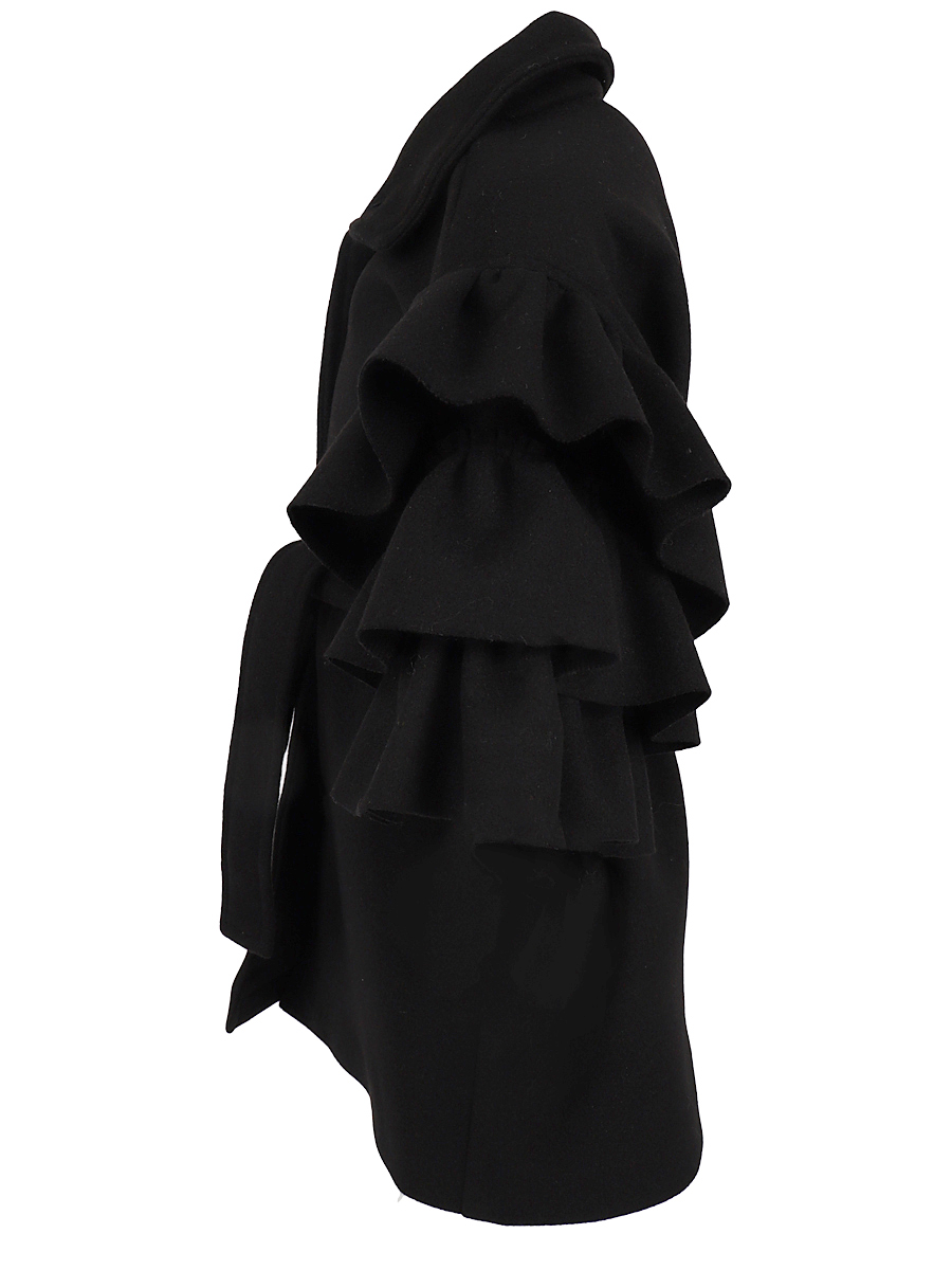 Пальто Gaialuna, размер 134, цвет черный G3361 - фото 3