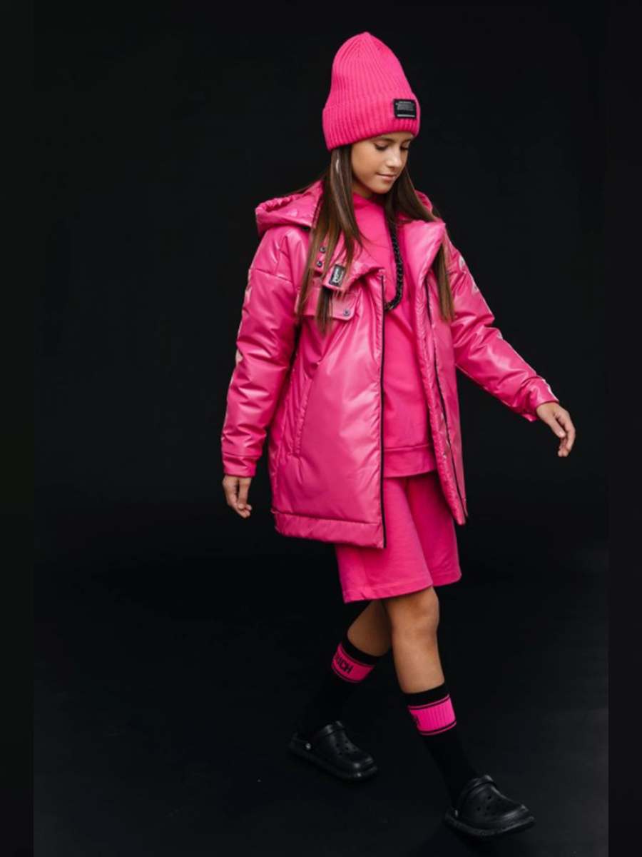 Куртка GnK, размер Array, цвет розовый - фото 6