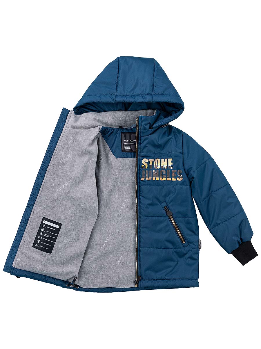 Куртка Nikastyle, размер 116 (60), цвет синий 4м3722 - фото 5
