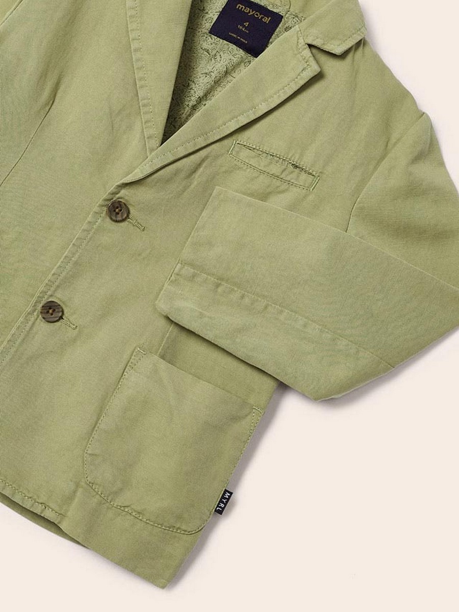 Пиджак Mayoral, размер 6, цвет зеленый 3.451/94 - фото 4