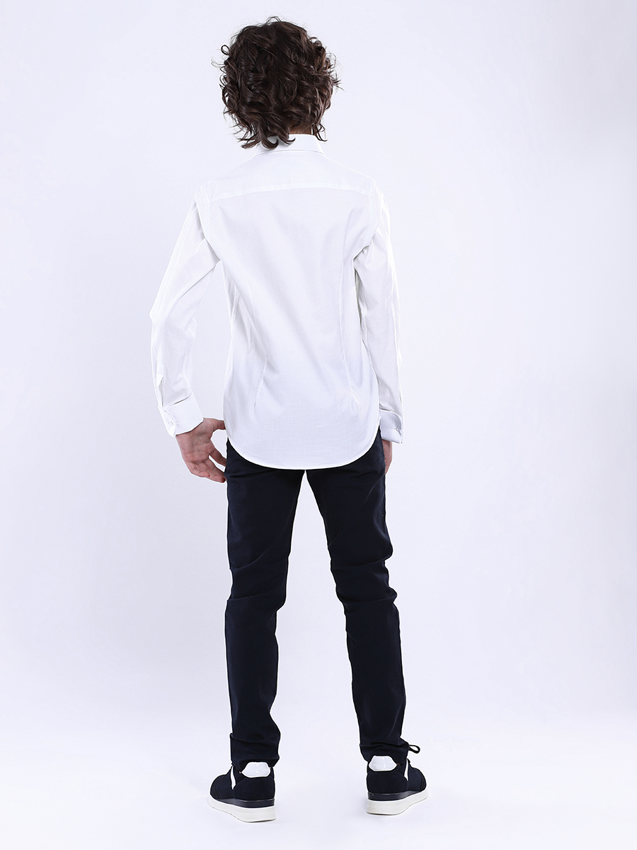 Рубашка Noble People, размер 152, цвет белый 19003-457 - фото 9