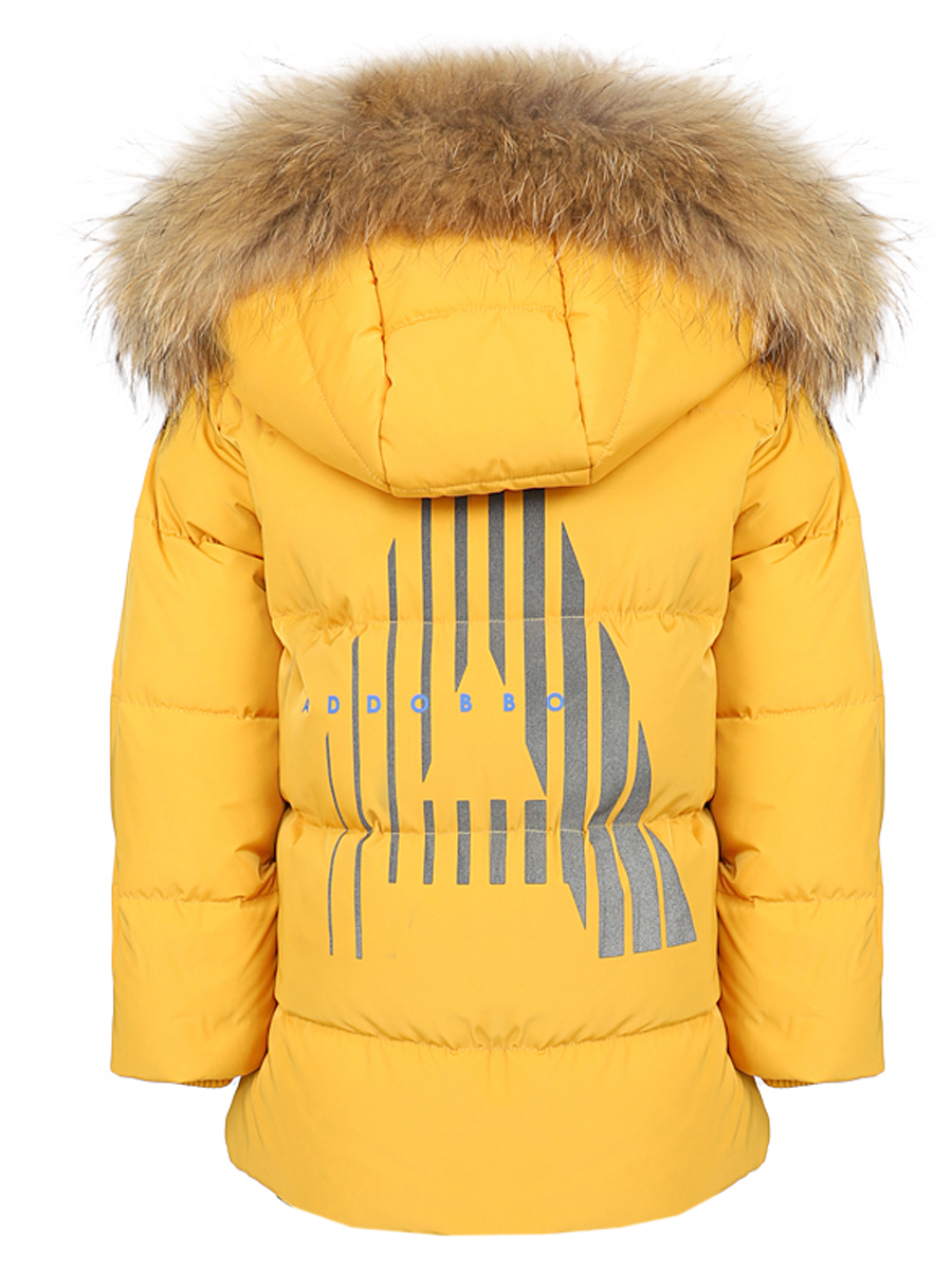 Куртка Laddobbo, размер 122, цвет желтый ADBB07AW-06-8424/K - фото 4
