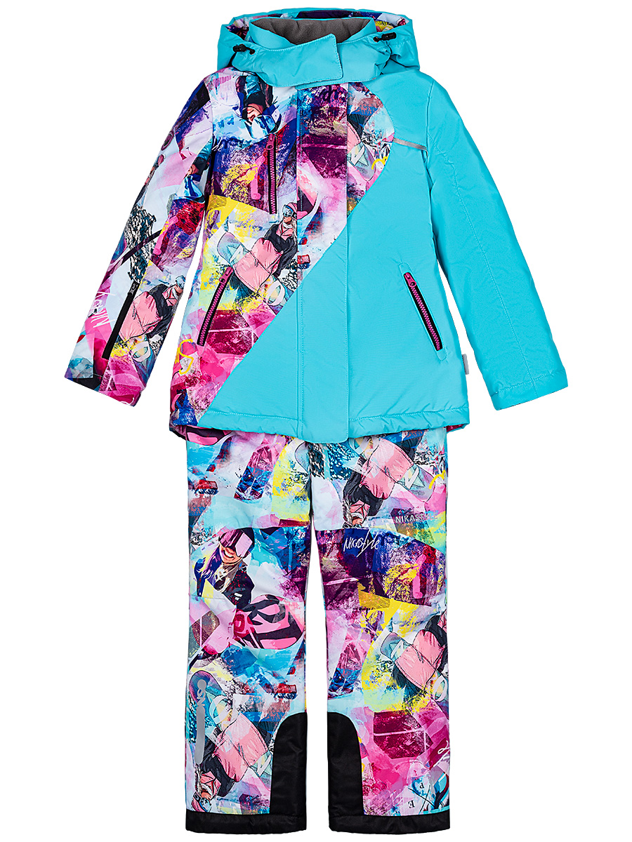 Куртка+полукомбинезон Nikastyle, размер 13, цвет разноцветный 7з2822 Куртка+полукомбинезон - фото 4