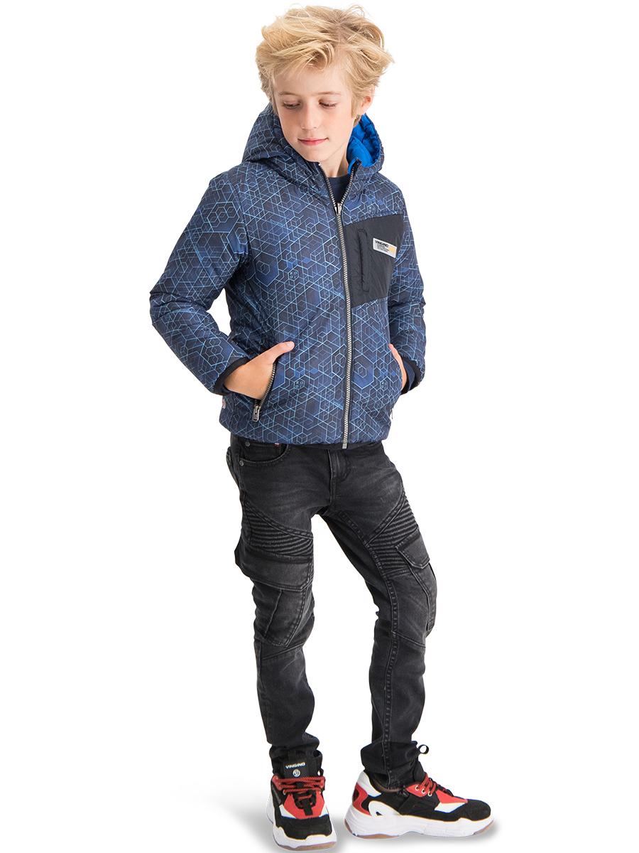 Куртка Vingino, размер 152, цвет синий AW20KBN10012 - фото 7