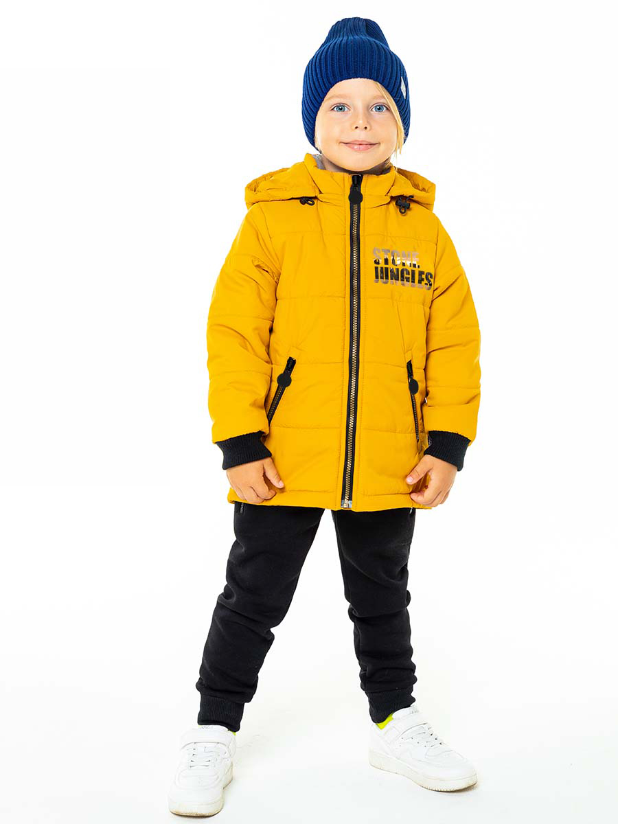 Куртка Nikastyle, размер 110 (56), цвет желтый 4м3722 - фото 3