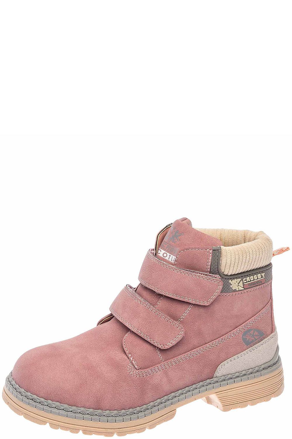 Ботинки Crosby, размер 34, цвет розовый 298430/01-05 - фото 1