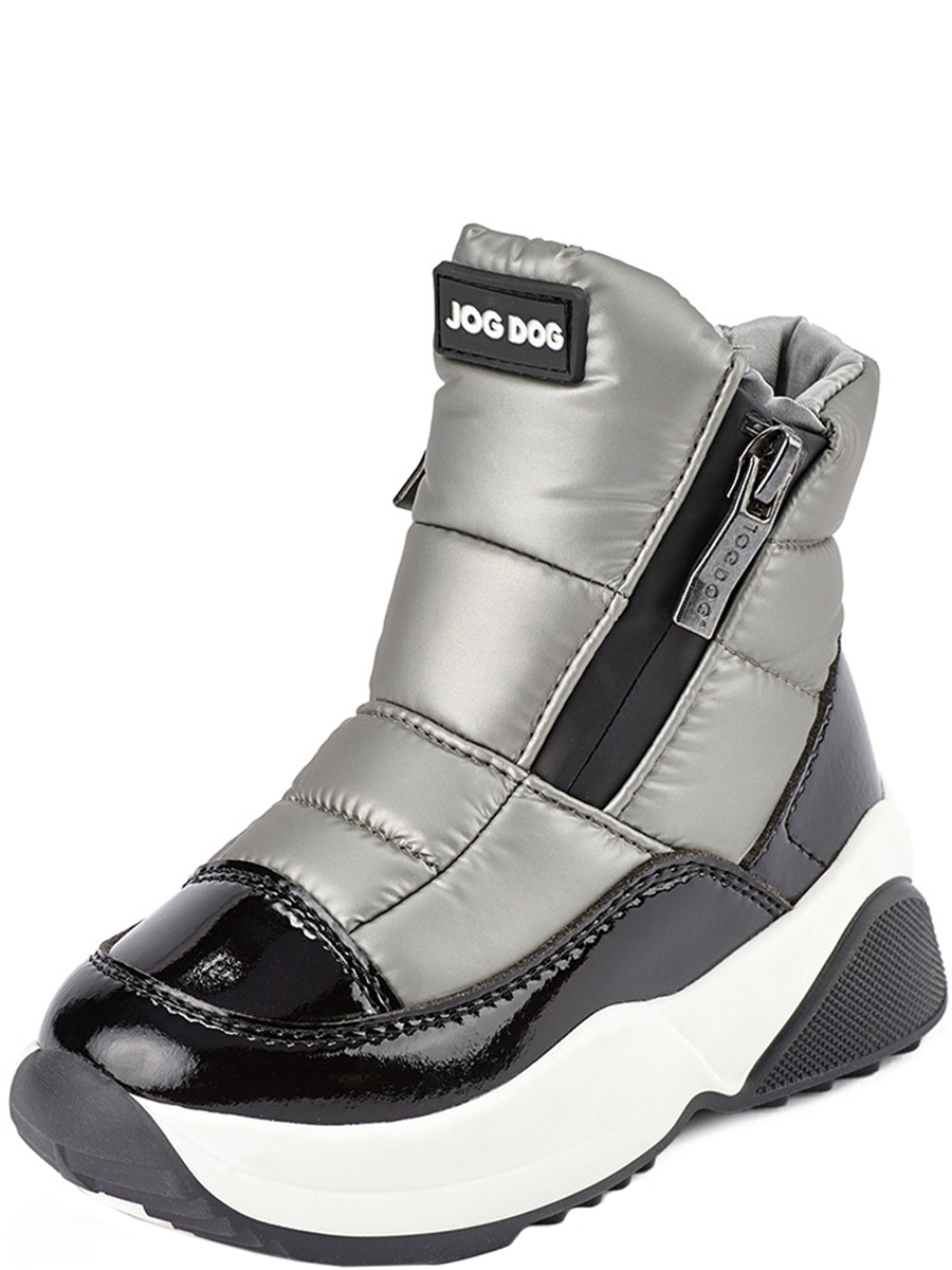 Ботинки JogDog, размер 34, цвет серый
