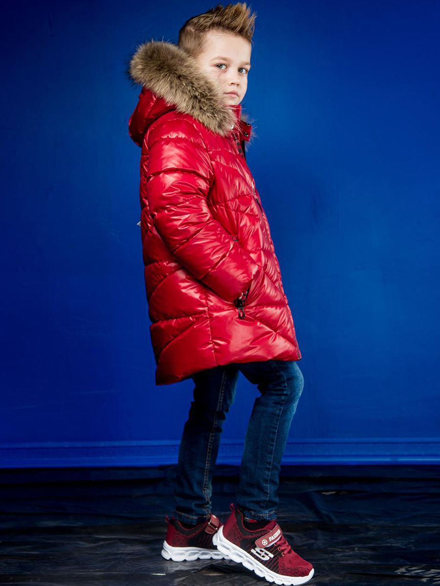 Куртка GnK, размер 122, цвет красный ZC-884 - фото 2