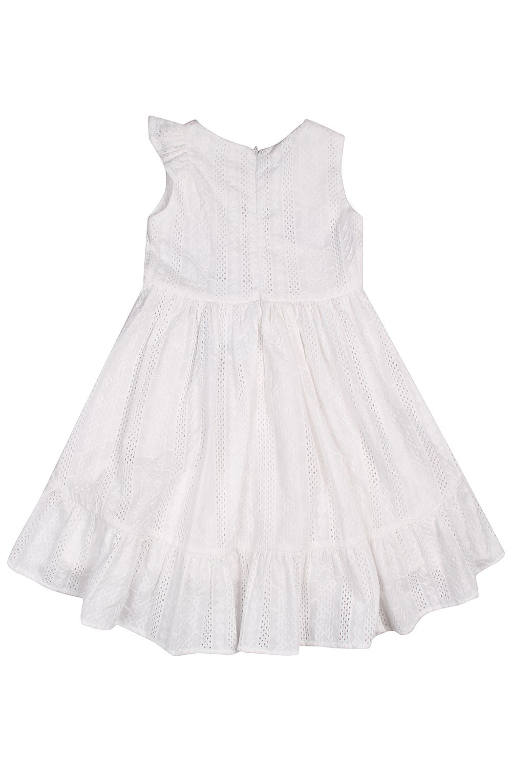 Платье Y-clu', размер 98, цвет белый YB13649 - фото 3