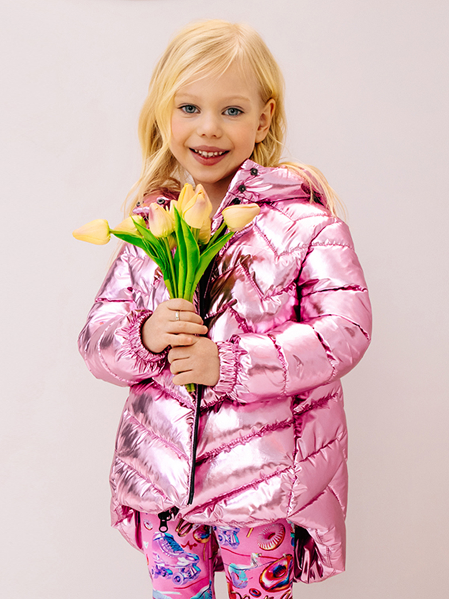 Куртка Noble People, размер 4 года, цвет розовый 29507-008-1 - фото 1