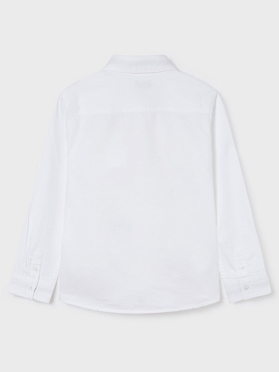Рубашка Mayoral, размер 172, цвет белый 6.117/40 - фото 5