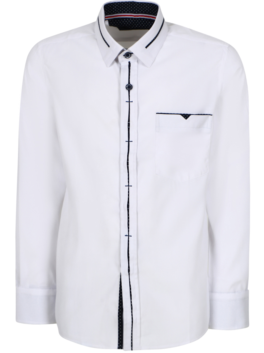 Рубашка Noble People, размер 12, цвет белый 19003-480-5CEY - фото 5