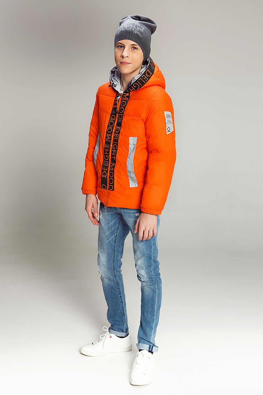 Куртка Noble People, размер 140, цвет оранжевый - фото 9