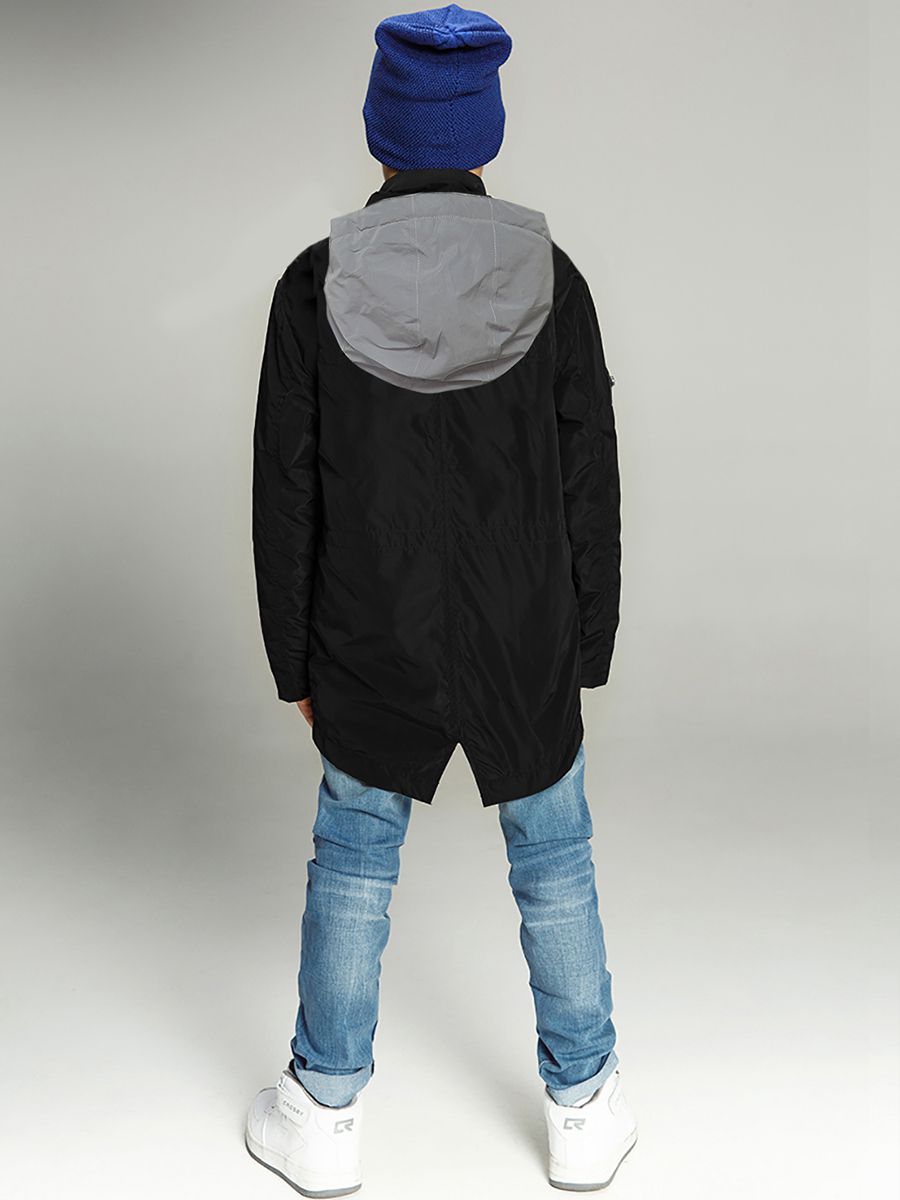 Куртка Noble People, размер 164, цвет черный 18607-555-7 - фото 3
