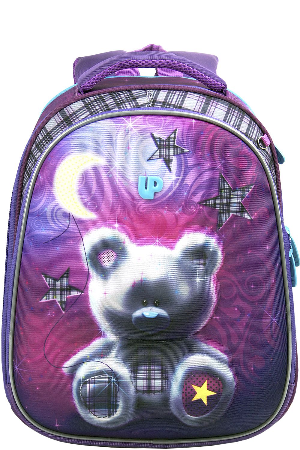 Ранец+мешок Ufo People, размер UNI, цвет фиолетовый Ранец+мешок - фото 1