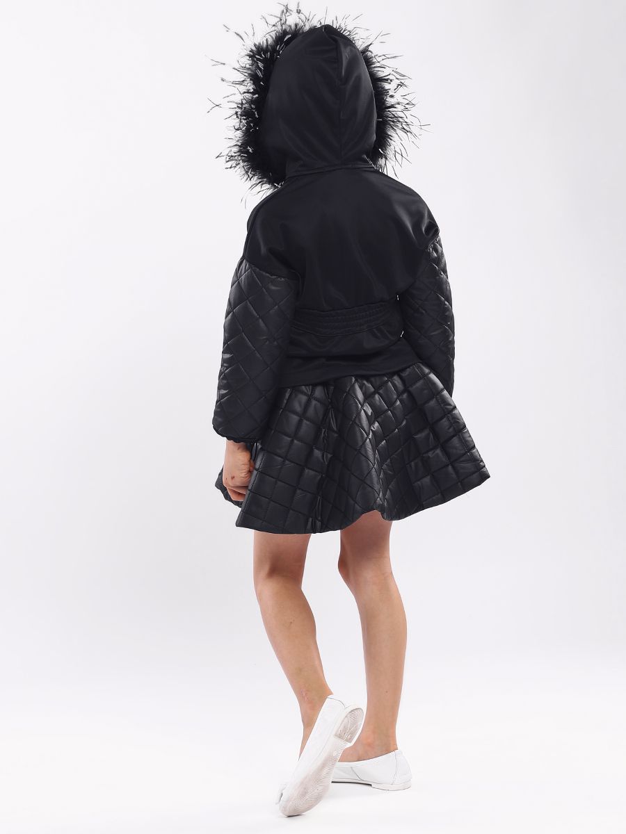 Куртка Y-clu', размер 104, цвет черный YB14529 - фото 6