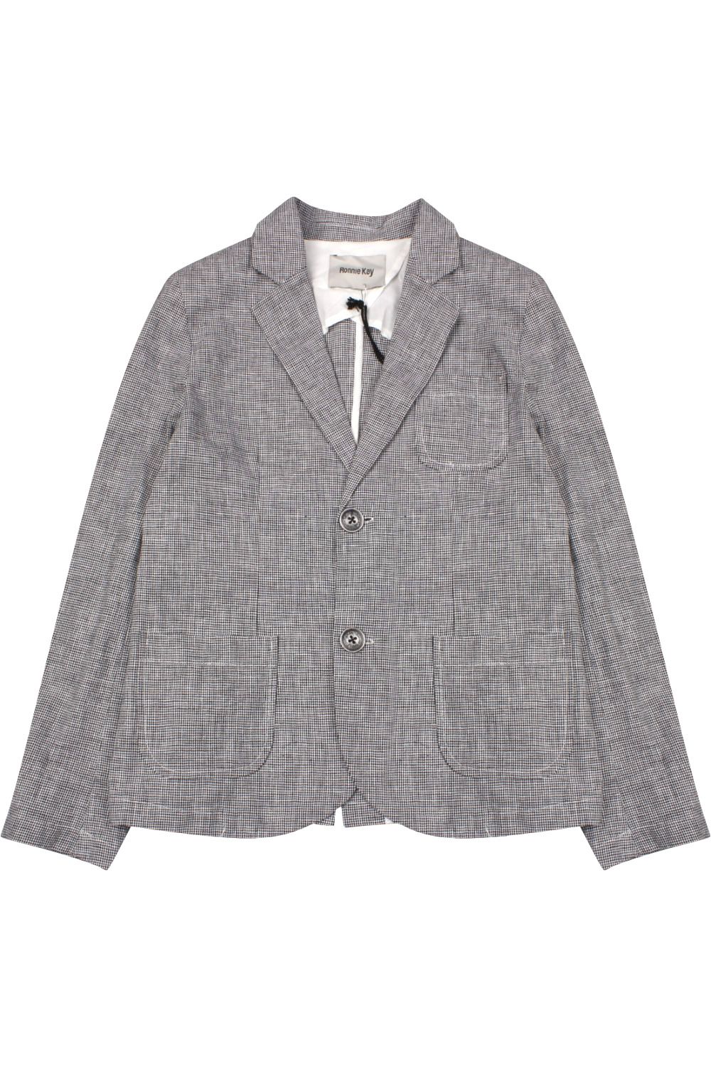 Пиджак Ronnie Kay, размер 128, цвет серый - фото 1
