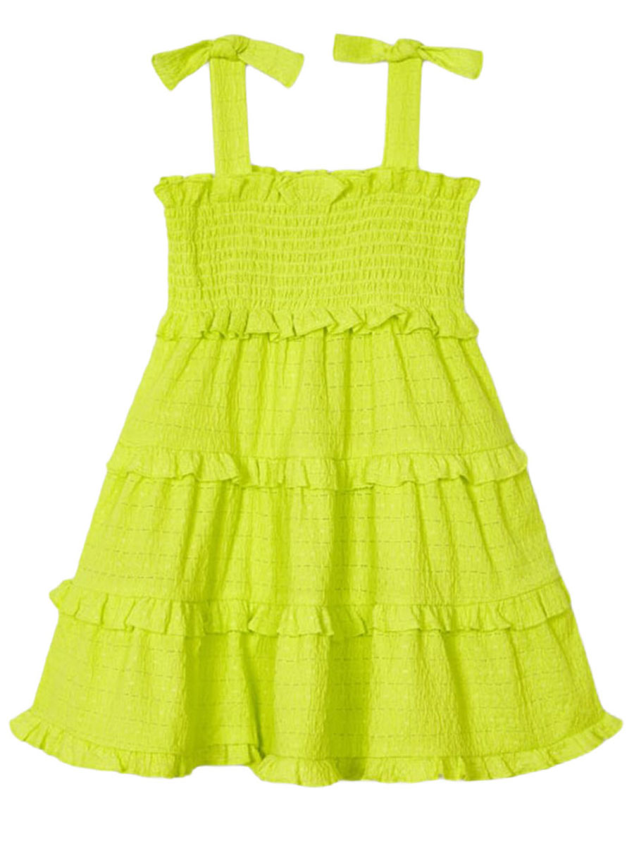 Платье Mayoral, размер 4 года, цвет зеленый 3.934/94 - фото 1