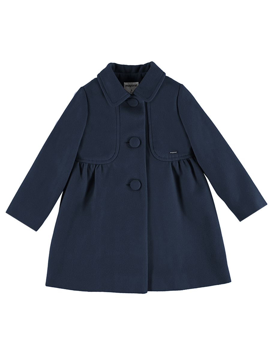Пальто Mayoral, размер 9, цвет синий