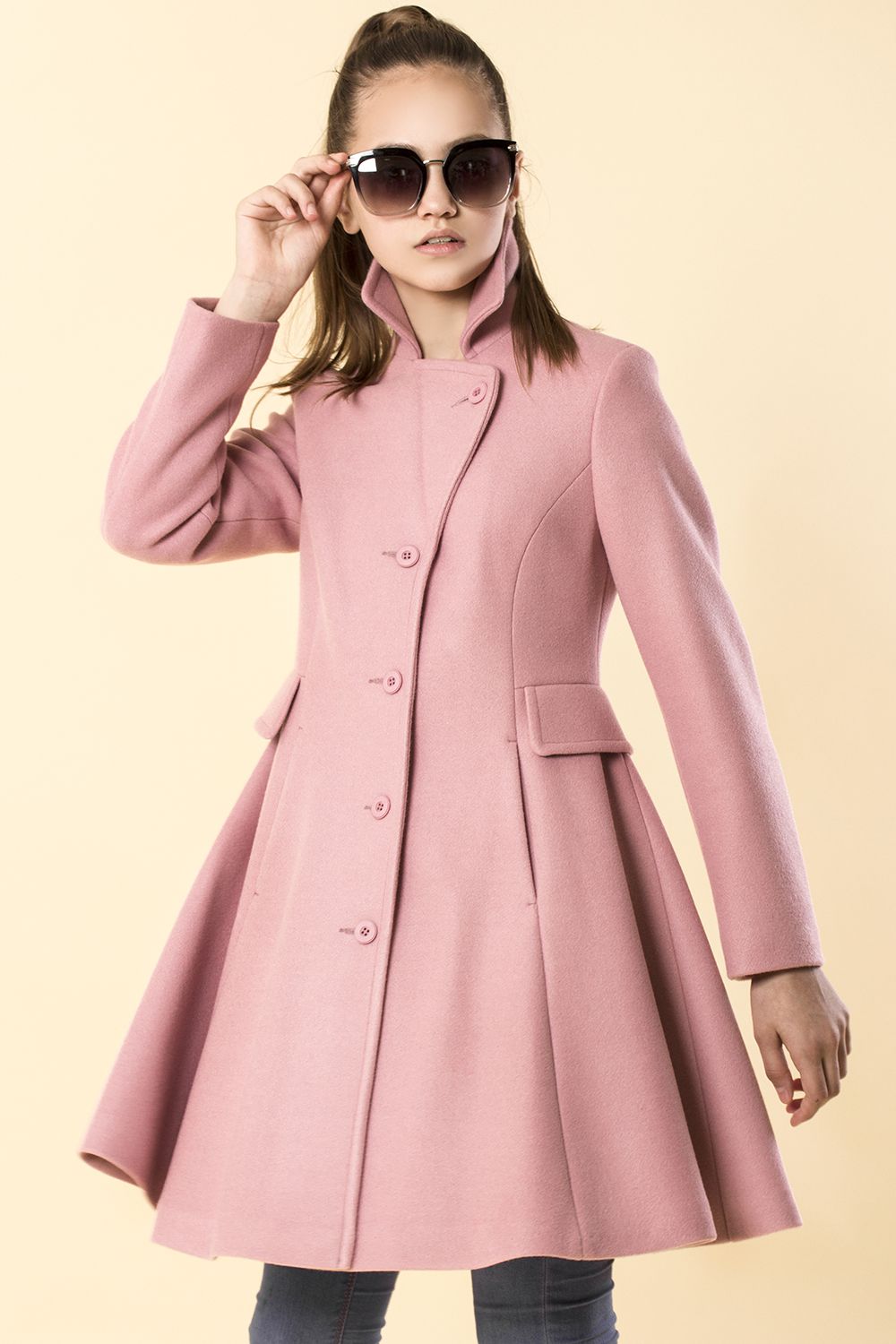 Пальто Silver Spoon, размер 122, цвет розовый SSFSG-826-20201-425 - фото 1