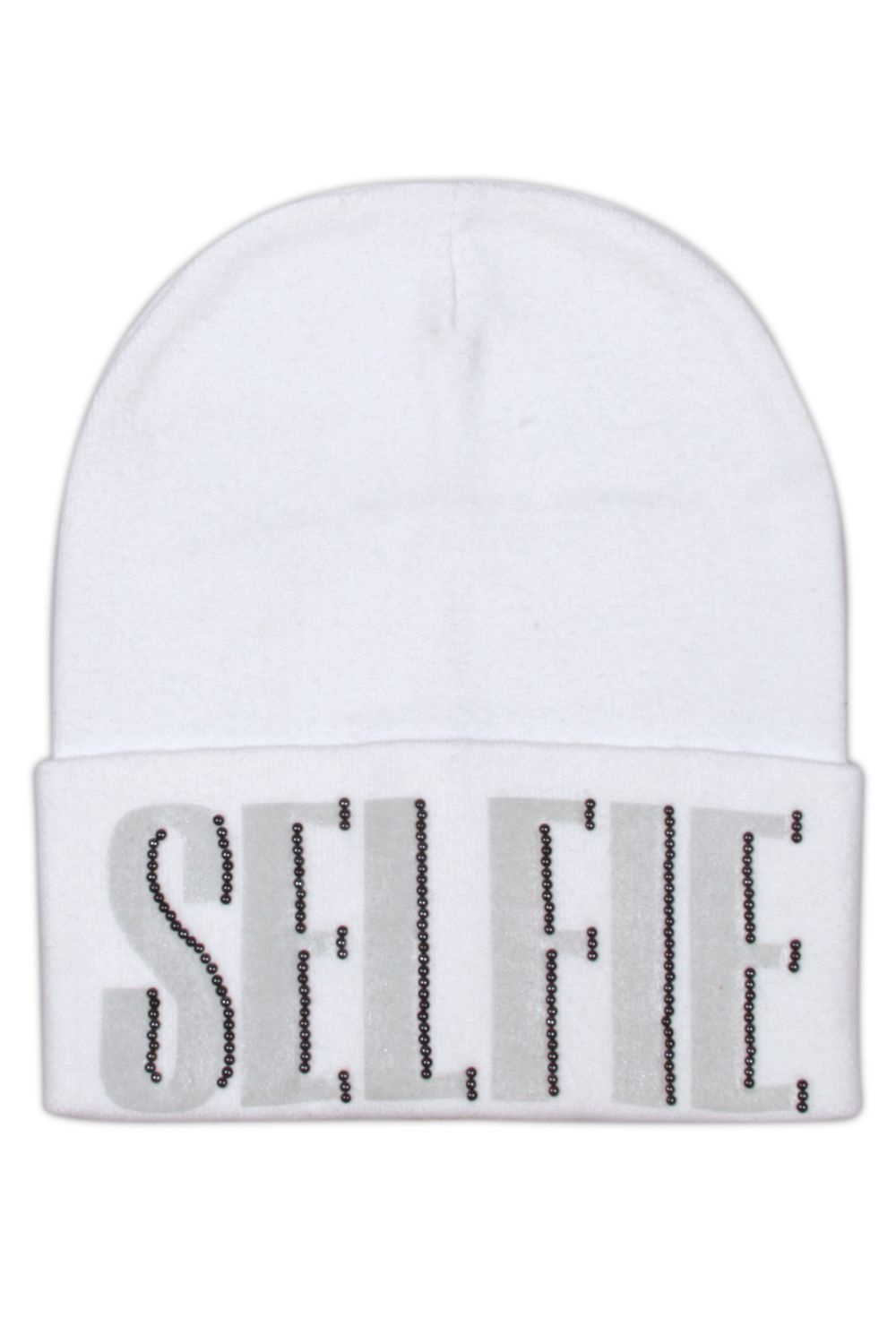 Шапка RnB "Selfie" для девочки 29515-1565 белый Noble People "Selfie", Российская Федерация
