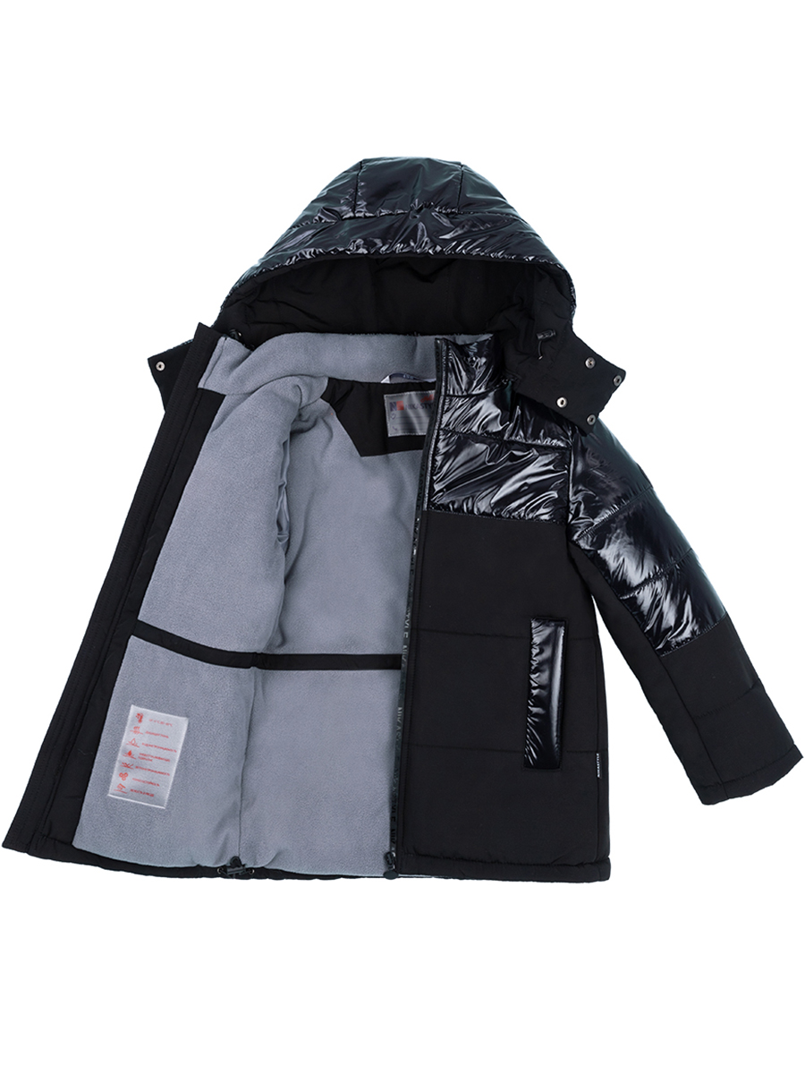 Куртка Nikastyle, размер 140 (68), цвет черный 4з3521 - фото 6