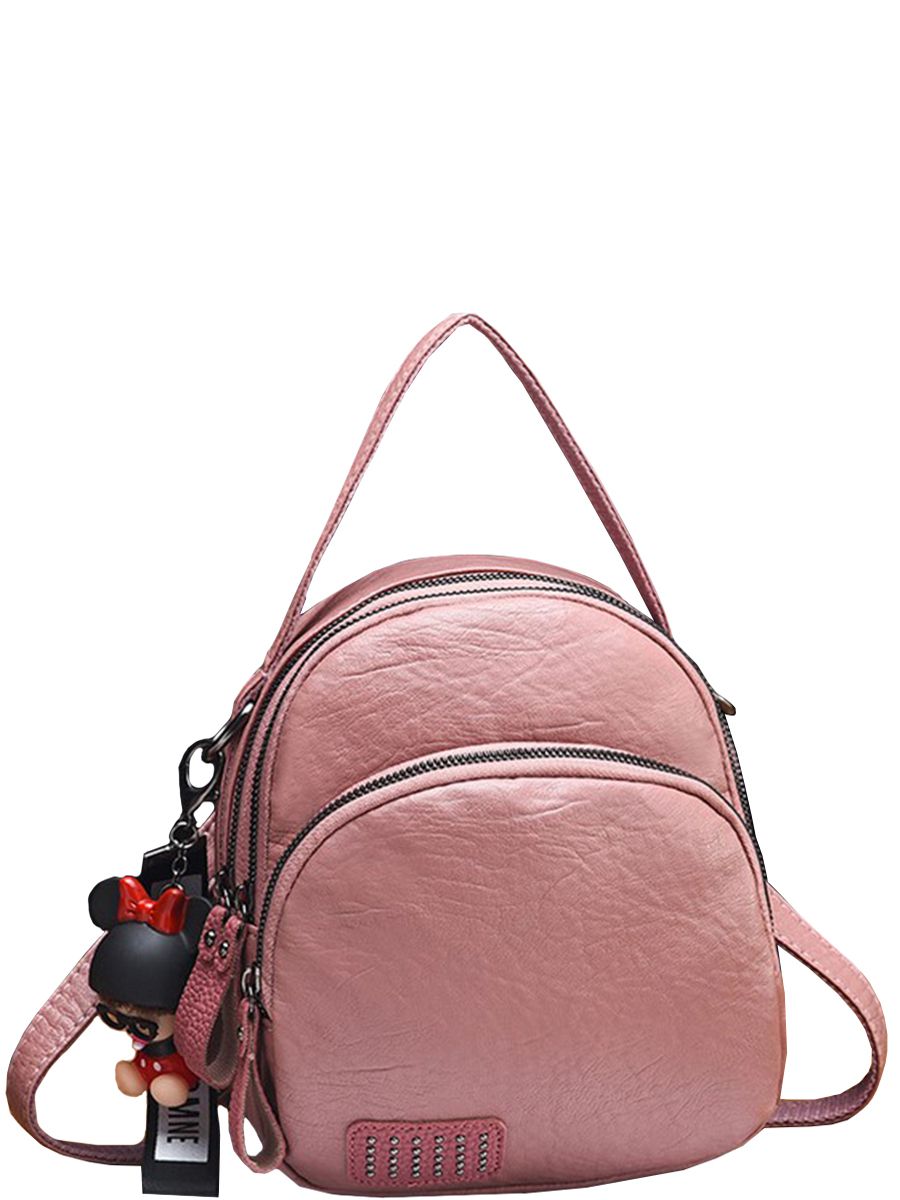 Рюкзак Multibrand, размер UNI, цвет розовый 10913-pink - фото 1