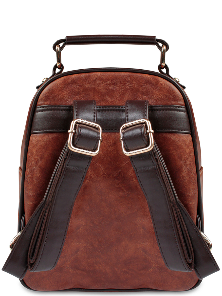 Рюкзак SR, размер UNI, цвет коричневый - фото 4