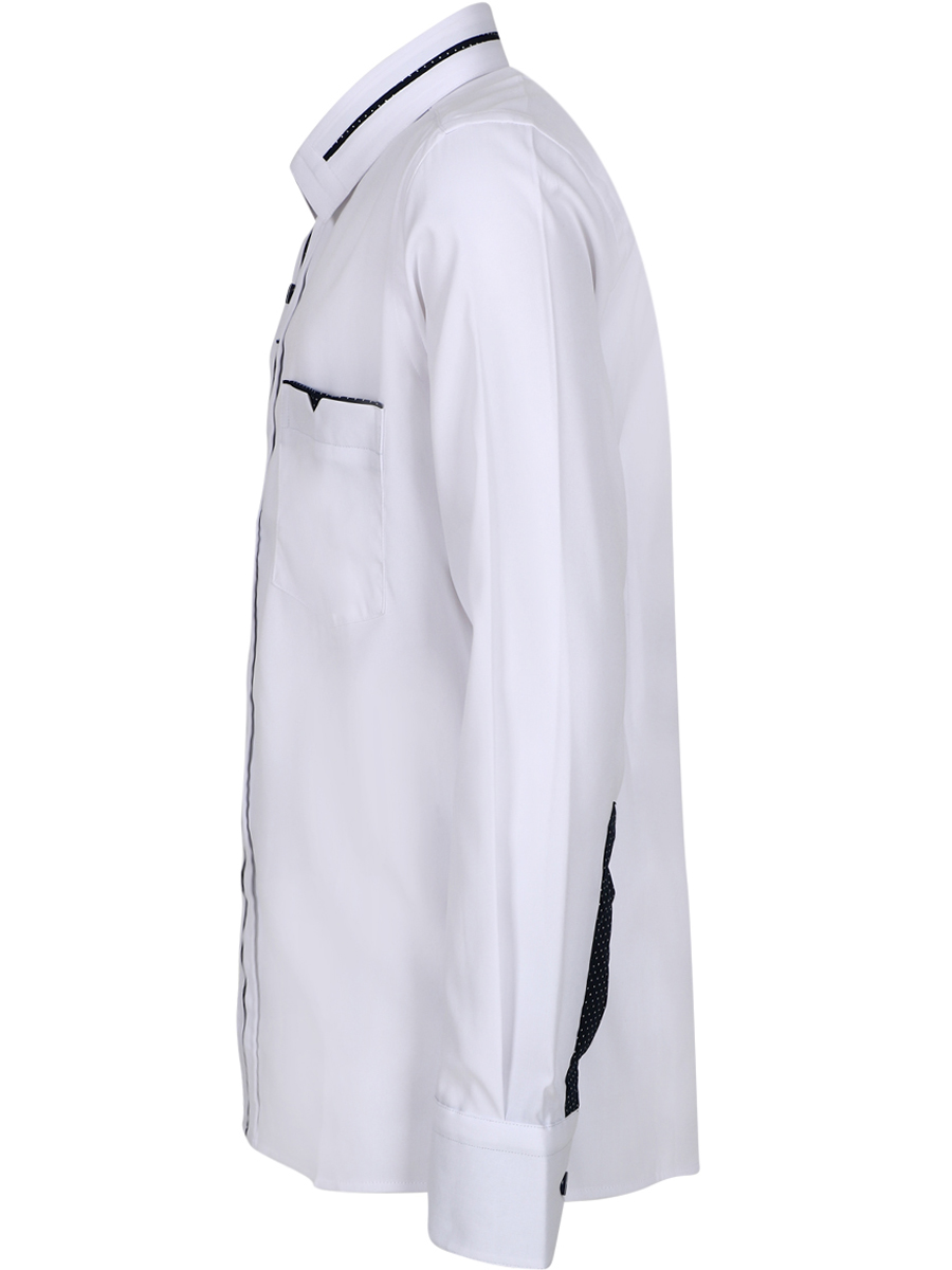 Рубашка Noble People, размер 12, цвет белый 19003-480-5CEY - фото 10