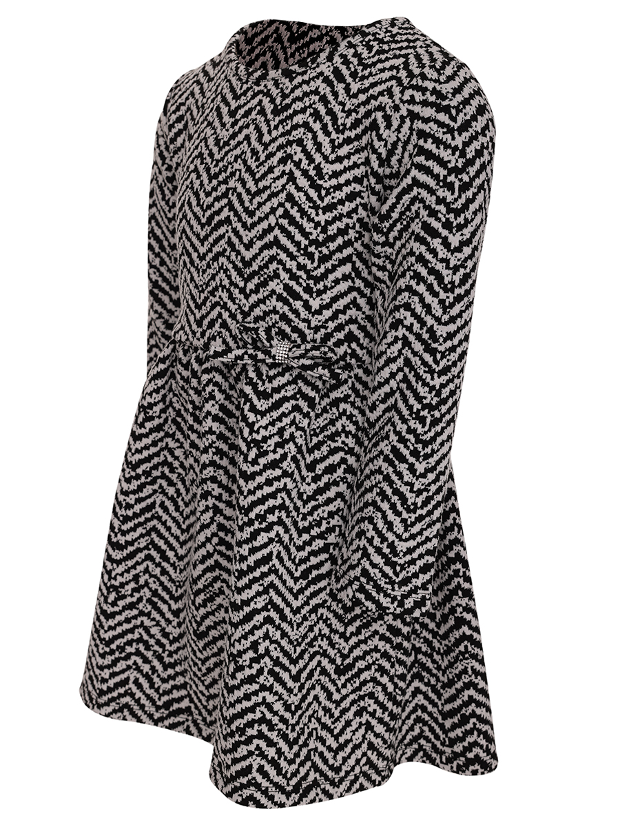 Платье Laddobbo, размер 5, цвет серый ADG54363-12 - фото 3