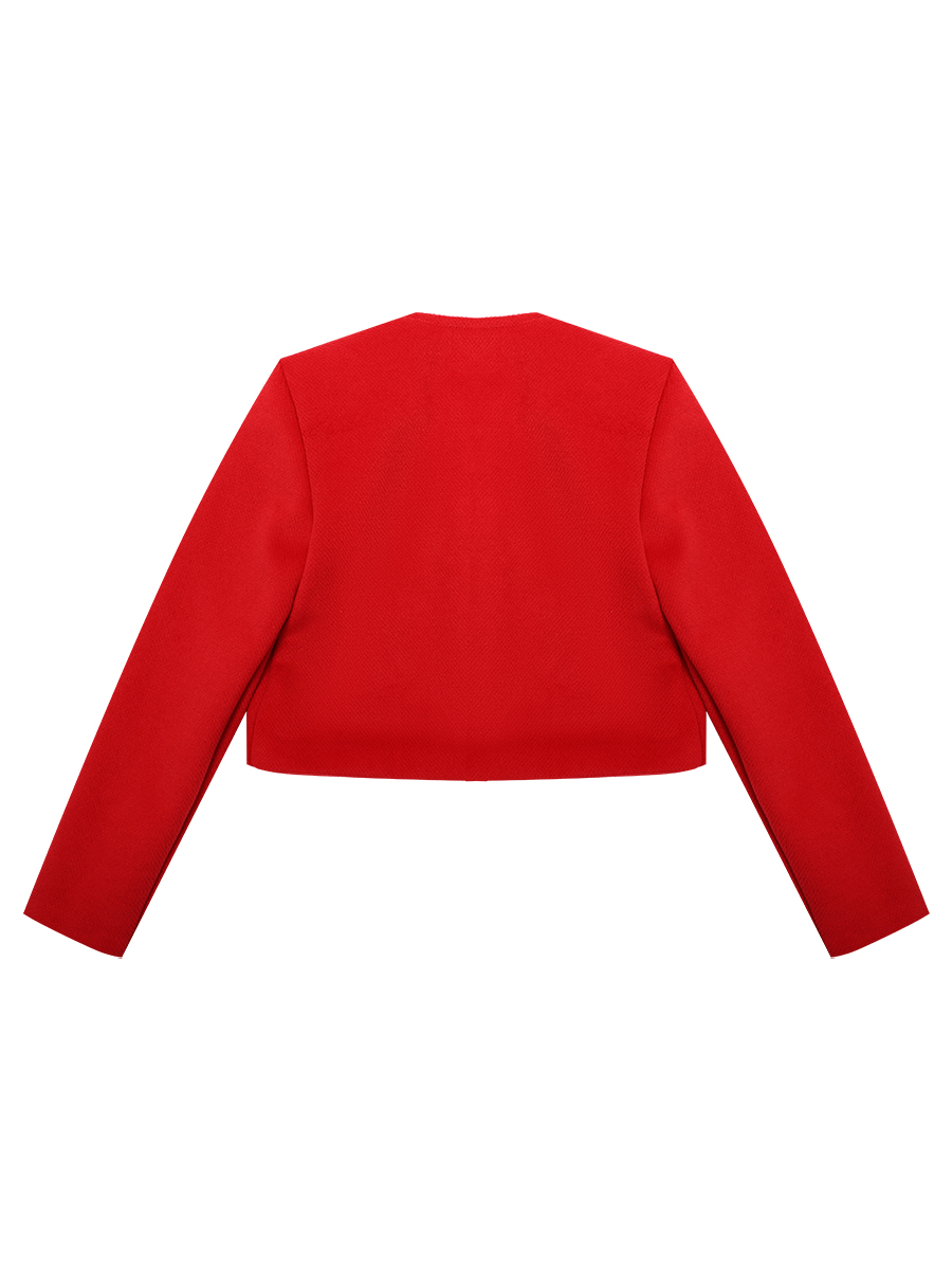 Пиджак Y-clu', размер 8, цвет красный Y20173 SP - фото 3