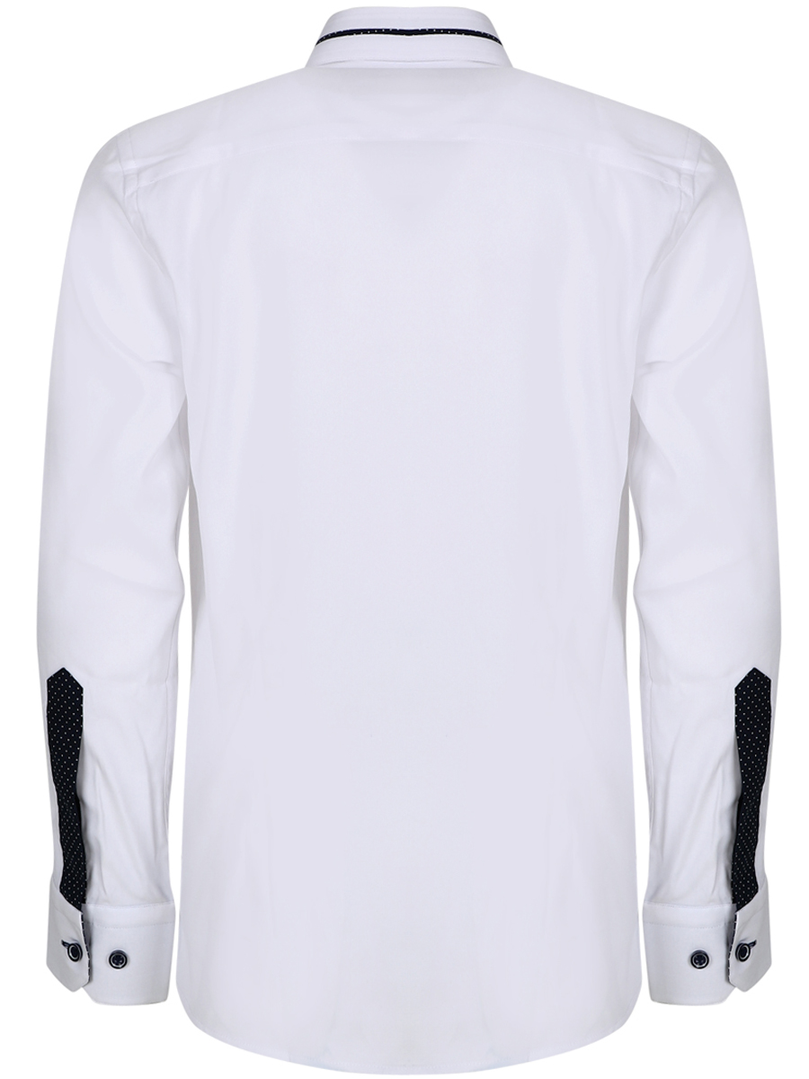 Рубашка Noble People, размер 12, цвет белый 19003-480-5CEY - фото 11