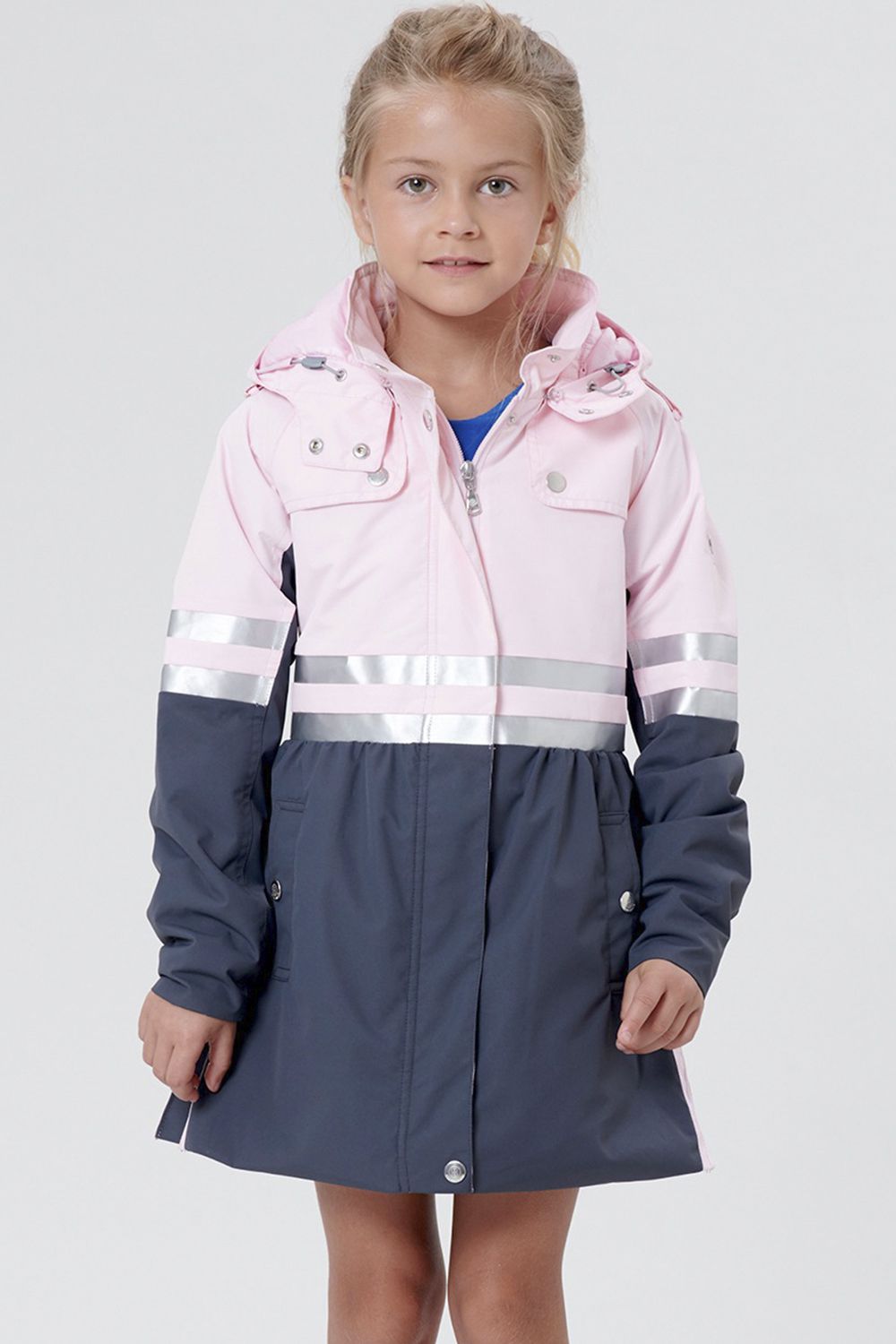 Пальто Poivre Blanc, размер 140, цвет розовый 277168 - фото 1
