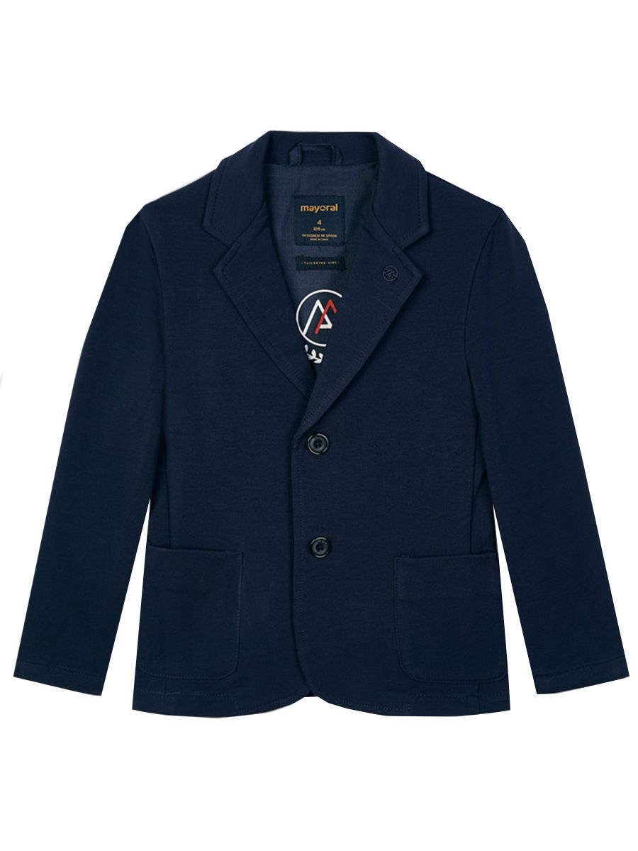 Пиджак Mayoral, размер 128, цвет синий