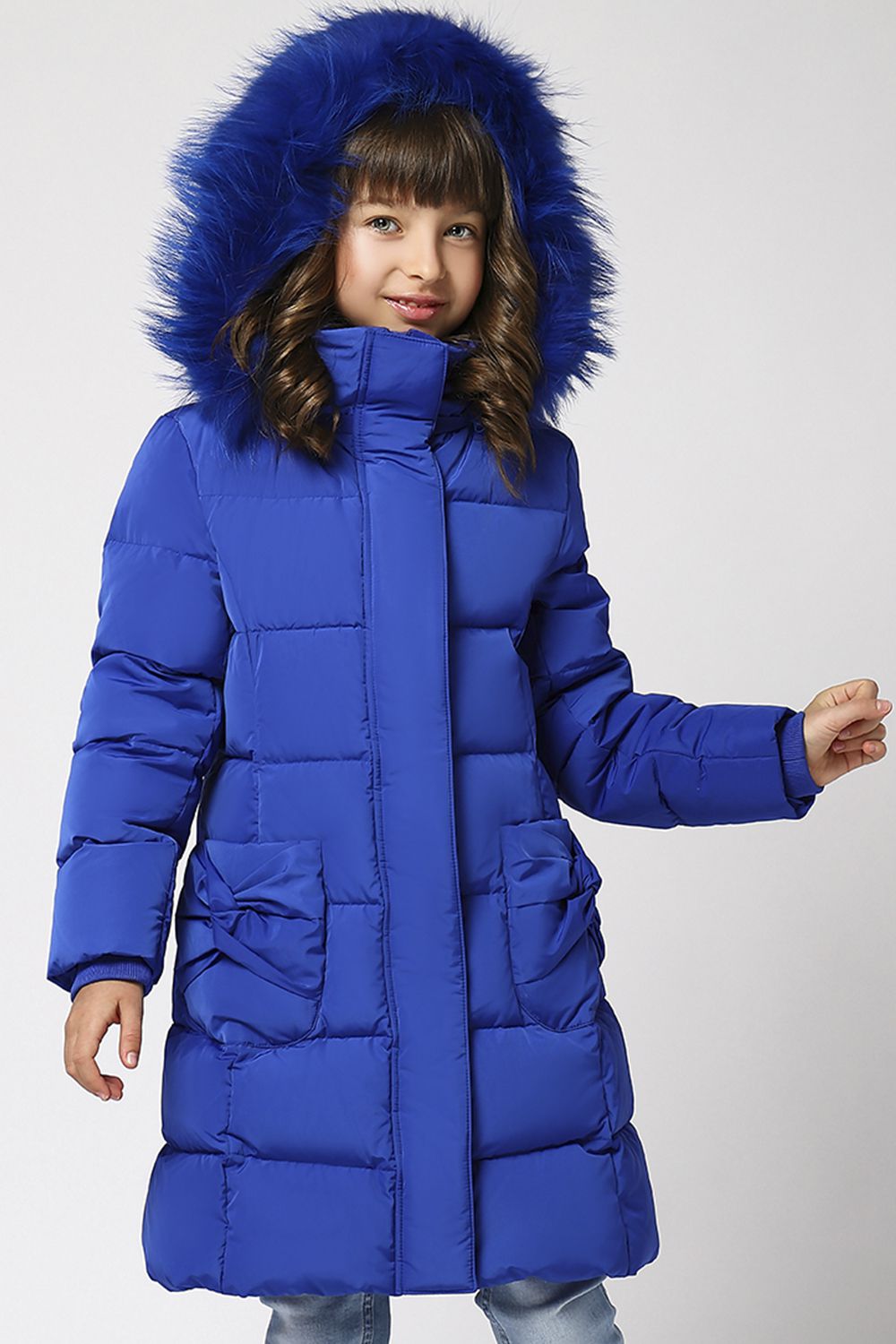Пальто JUMS Kids, размер 116, цвет синий 85852/21 - фото 1