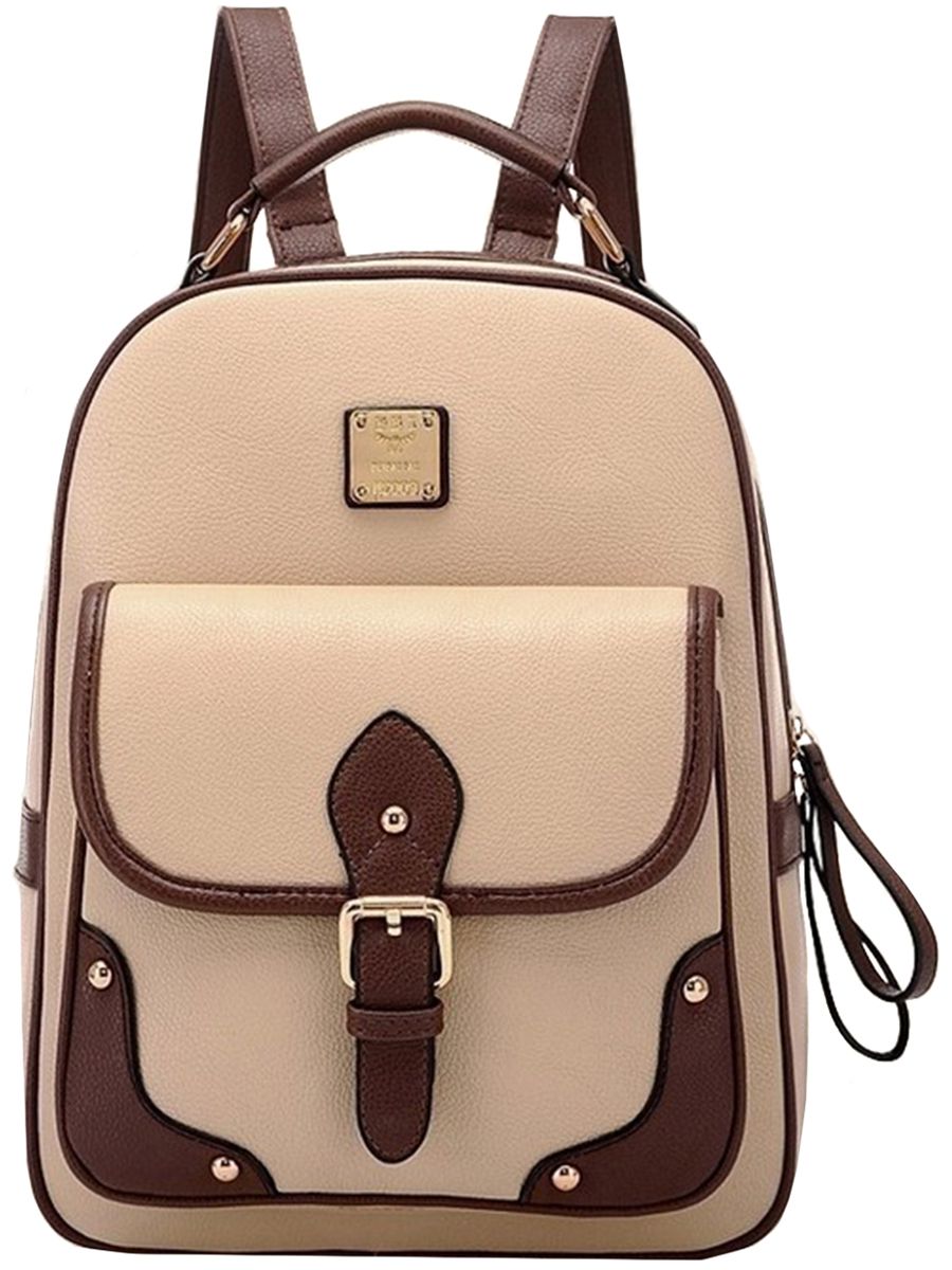 Рюкзак Multibrand, размер UNI, цвет бежевый L800-beige - фото 1
