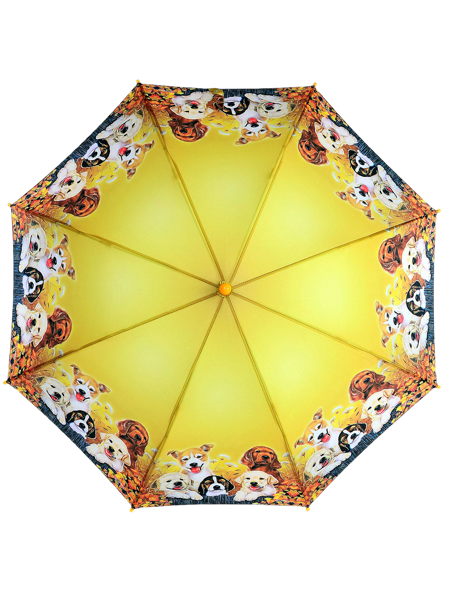 Зонт Lamberti, размер UNI, цвет желтый 71661D - фото 1