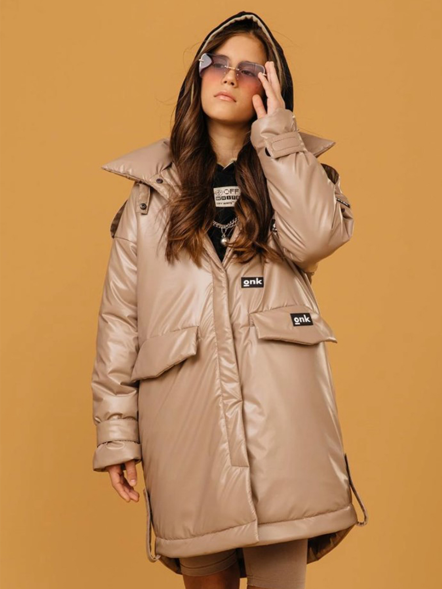 Пальто GnK, размер 10, цвет бежевый - фото 1